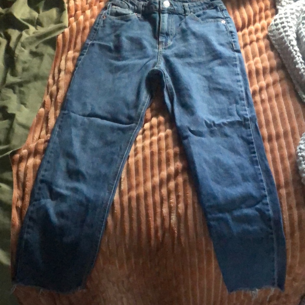 Straight leg baggy jeans